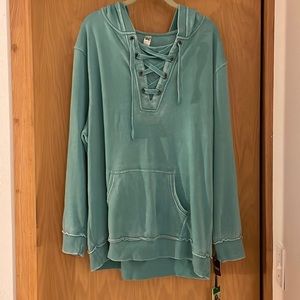 Womens xxl pull over hoodie